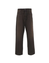 CARHARTT WIP Jeans "Aaron" BROWN Uomo 
