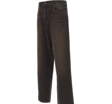 CARHARTT WIP Jeans "Aaron" BROWN Uomo 