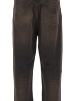 CARHARTT WIP Jeans "Aaron" BROWN Uomo 