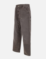 CARHARTT WIP Pantaloni "OG Double Knee" BROWN Uomo 