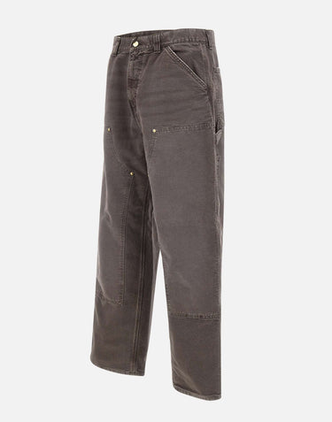 CARHARTT WIP Pantaloni "OG Double Knee" BROWN Uomo 