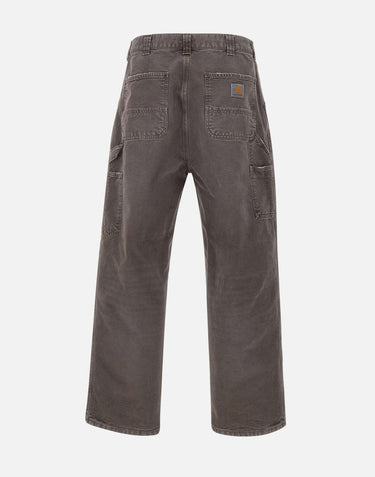 CARHARTT WIP Pantaloni "OG Double Knee" BROWN Uomo 