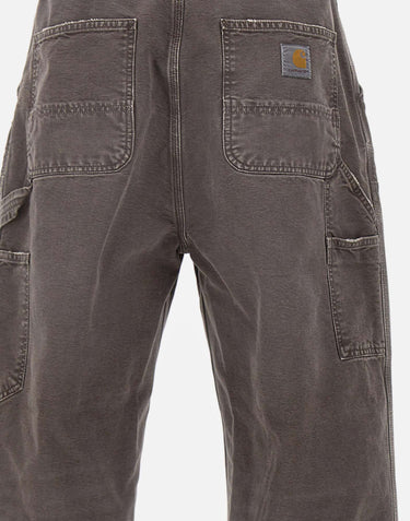 CARHARTT WIP Pantaloni "OG Double Knee" BROWN Uomo 