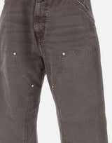 CARHARTT WIP Pantaloni "OG Double Knee" BROWN Uomo 