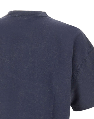 CARHARTT WIP T-Shirt "S/S Lambert" BLUE Uomo 