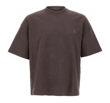 CARHARTT WIP T-Shirt "S/S Lambert" BROWN Uomo 