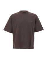 CARHARTT WIP T-Shirt "S/S Lambert" BROWN Uomo 