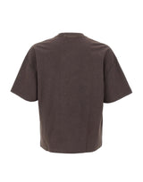 CARHARTT WIP T-Shirt "S/S Lambert" BROWN Uomo 