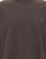CARHARTT WIP T-Shirt "S/S Lambert" BROWN Uomo 