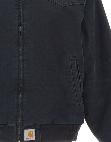 CARHARTT WIP Giacca "OG Santa Fe" BLACK Uomo 