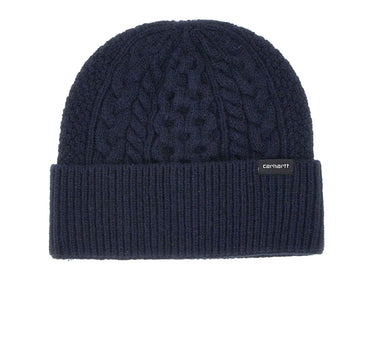 CARHARTT WIP "Caster Beanie" BLUE Uomo 