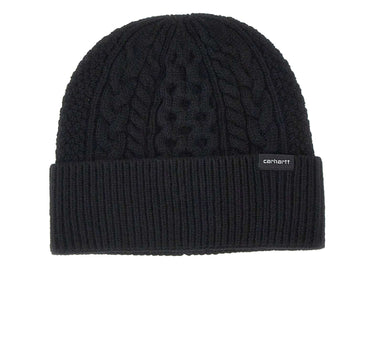 CARHARTT WIP "Caster Beanie" BLACK Uomo 