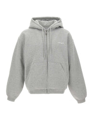 CARHARTT WIP Felpa "Hooded Ebbert" GREY Uomo 