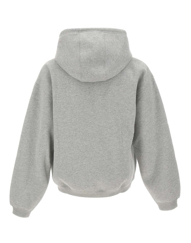 CARHARTT WIP Felpa "Hooded Ebbert" GREY Uomo 
