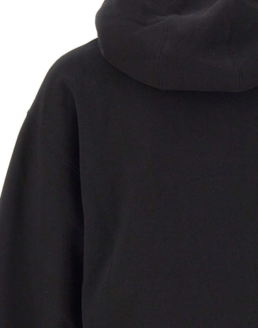 CARHARTT WIP Felpa "Hooded Ebbert" BLACK Uomo 