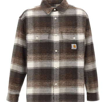 CARHARTT WIP Camicia "Esterson" BROWN Uomo 