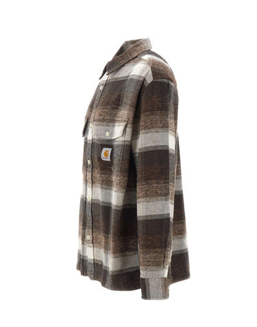 CARHARTT WIP Camicia "Esterson" BROWN Uomo 