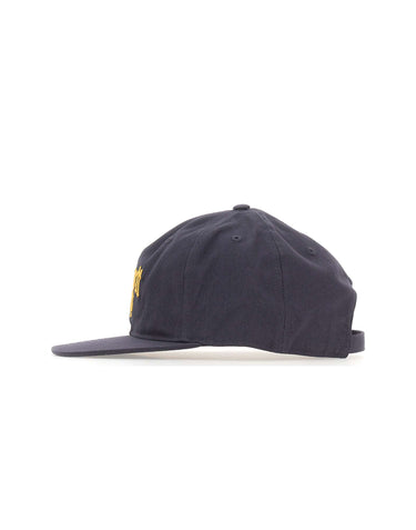 CARHARTT WIP Cappello "Blackletter" BLUE Uomo 