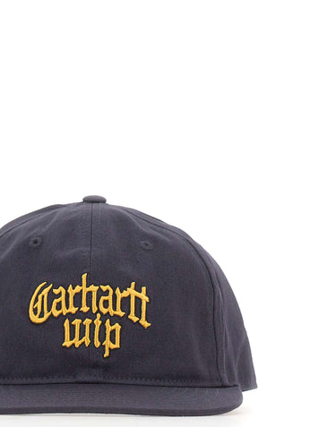 CARHARTT WIP Cappello "Blackletter" BLUE Uomo 