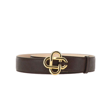 CASABLANCA Cintura "Monogram CC" BROWN Uomo 