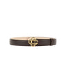 CASABLANCA Cintura sottile in pelle BROWN Donna 
