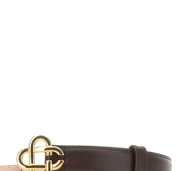 CASABLANCA Cintura sottile in pelle BROWN Donna 