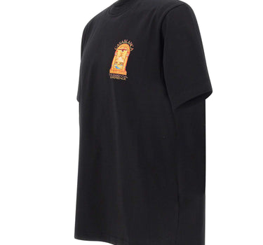 CASABLANCA T-shirt "Hermons Mirage Arch" BLACK Uomo 