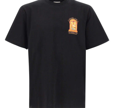 CASABLANCA T-shirt "Hermons Mirage Arch" BLACK Uomo 