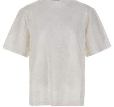 CASABLANCA T-shirt "Applique Monogram" WHITE Uomo 