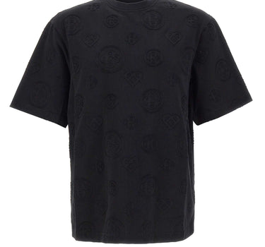 CASABLANCA T-shirt "Applique Monogram" BLACK Uomo 