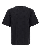 CASABLANCA T-shirt "Applique Monogram" BLACK Uomo 
