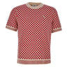 CASABLANCA Maglia a maniche corte in cotone MULTICOLOR Uomo 