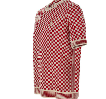 CASABLANCA Maglia a maniche corte in cotone MULTICOLOR Uomo 