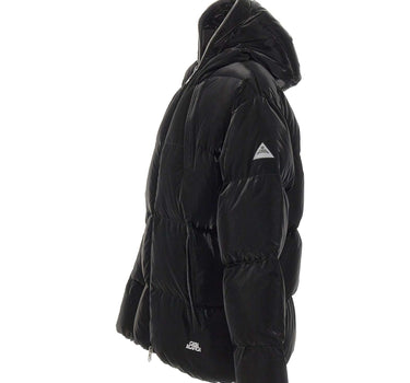 CASABLANCA Piumino in nylon laccato BLACK Uomo 