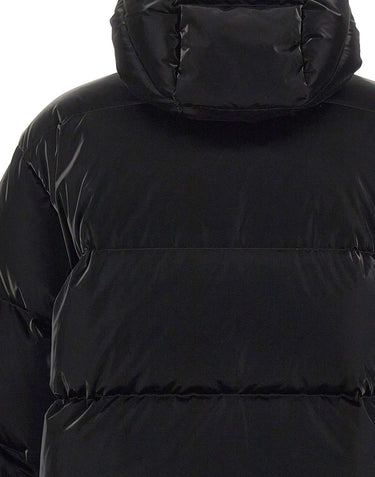 CASABLANCA Piumino in nylon laccato BLACK Uomo 
