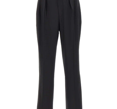 CASABLANCA Pantaloni con monogramma jacquard BLACK Uomo 