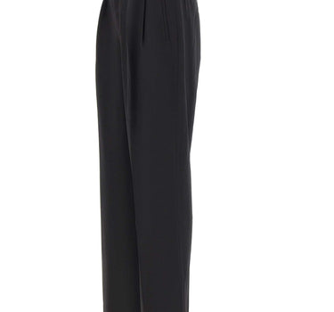 CASABLANCA Pantaloni con monogramma jacquard BLACK Uomo 