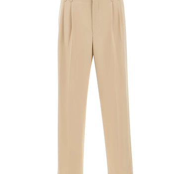 CASABLANCA Pantaloni in lana con pinces BEIGE Uomo 
