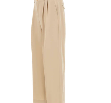 CASABLANCA Pantaloni in lana con pinces BEIGE Uomo 
