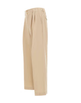 CASABLANCA Pantaloni in lana con pinces BEIGE Uomo 