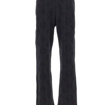 CASABLANCA Pantaloni "Applique Monogram Jogger" BLACK Uomo 