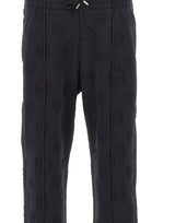 CASABLANCA Pantaloni "Applique Monogram Jogger" BLACK Uomo 
