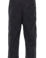 CASABLANCA Pantaloni "Applique Monogram Jogger" BLACK Uomo 