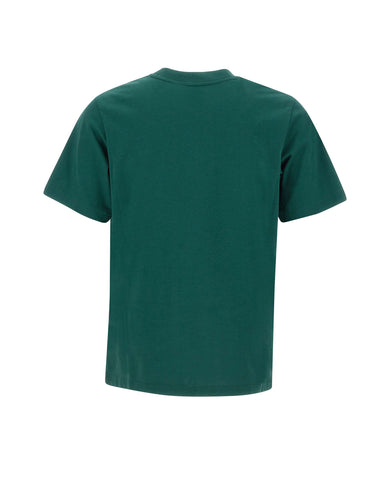 CASABLANCA T-shirt "Classic" GREEN Uomo 