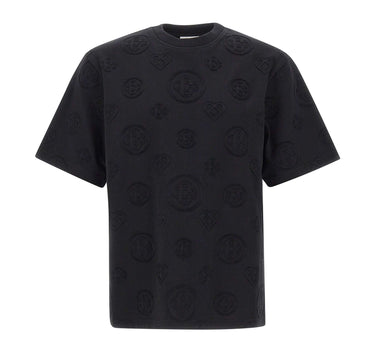 CASABLANCA T-shirt "Applique Monogram" BLACK Uomo 