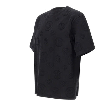 CASABLANCA T-shirt "Applique Monogram" BLACK Uomo 