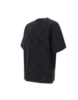 CASABLANCA T-shirt "Applique Monogram" BLACK Uomo 