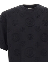CASABLANCA T-shirt "Applique Monogram" BLACK Uomo 