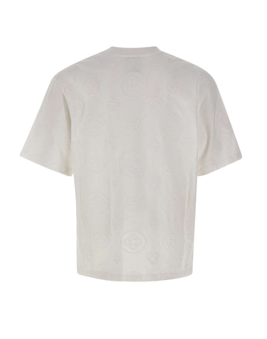 CASABLANCA T-shirt "Applique Monogram" WHITE Uomo 
