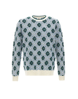 CASABLANCA Maglia con ricamo Monogram MULTICOLOR Uomo 